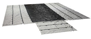 Superlight Parachute / Airbag Steel Tarp for Flatbed Truck